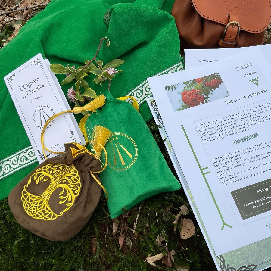 Jeu de 20 Oghams - Version bâtonnets NAMO ART - Mona Bessaa