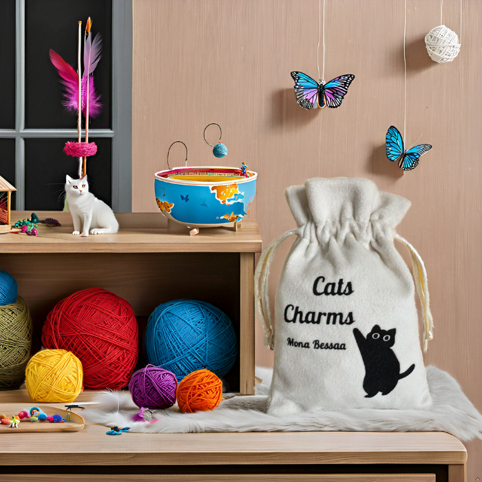 Cats Charms : 60 breloques enchantées pour les passionnées de chats NAMO ART - Mona Bessaa