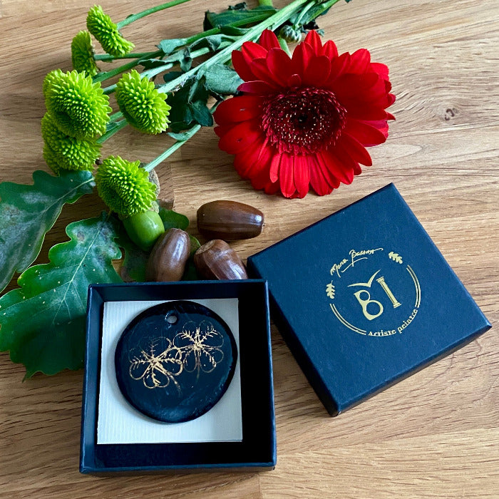 Pendentif Fleur de pavot NAMO ART - Mona Bessaa