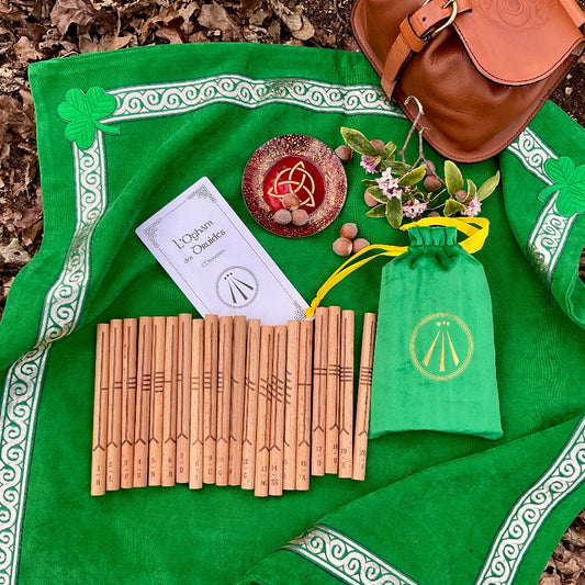 Jeu de 20 Oghams - Version bâtonnets NAMO ART - Mona Bessaa