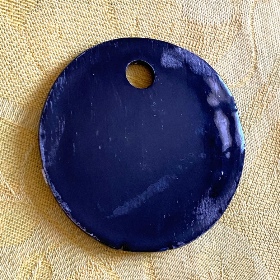 Pendentif Dentelle or en porcelaine NAMO ART - Mona Bessaa