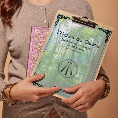 L’Ogham des Druides – Guide d’interprétation des 20 Oghams NAMO ART - Mona Bessaa