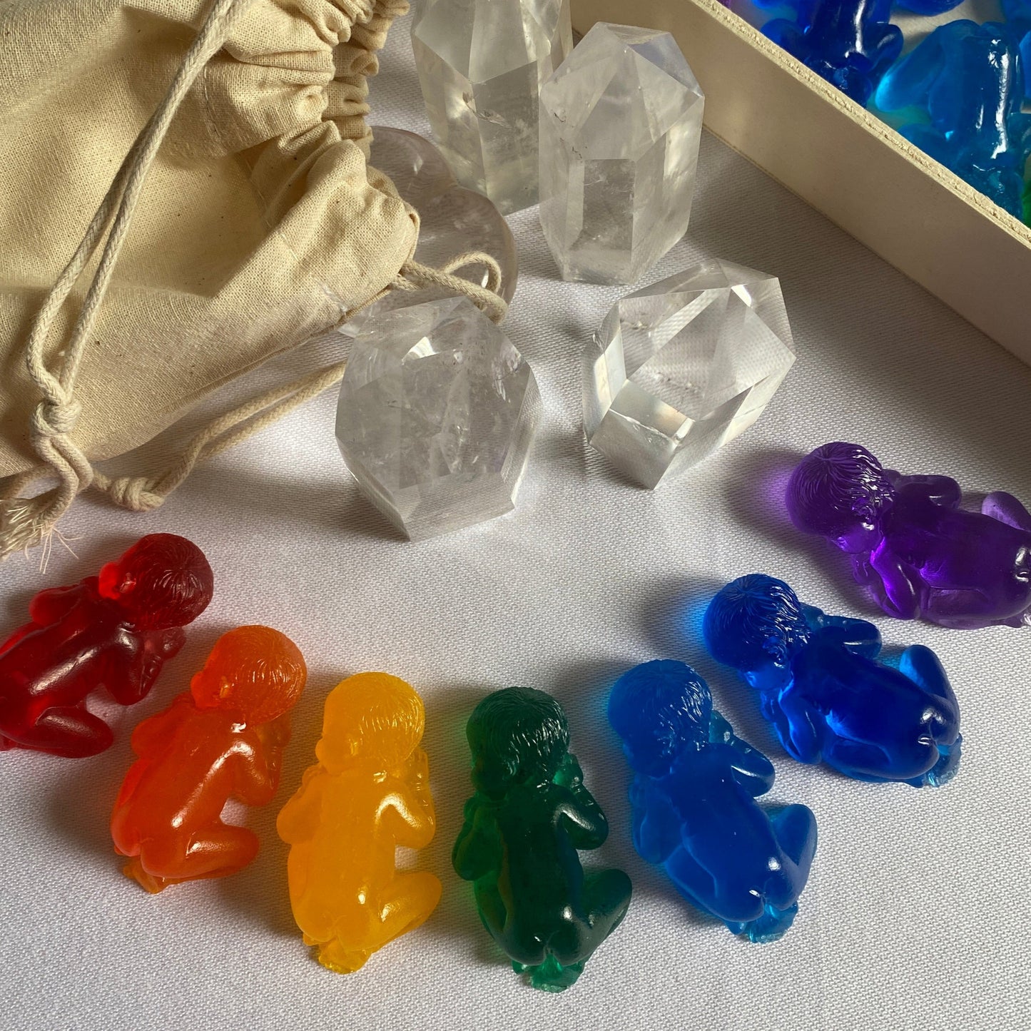 7 Bébés Chakras Enfant Intérieur NAMO ART