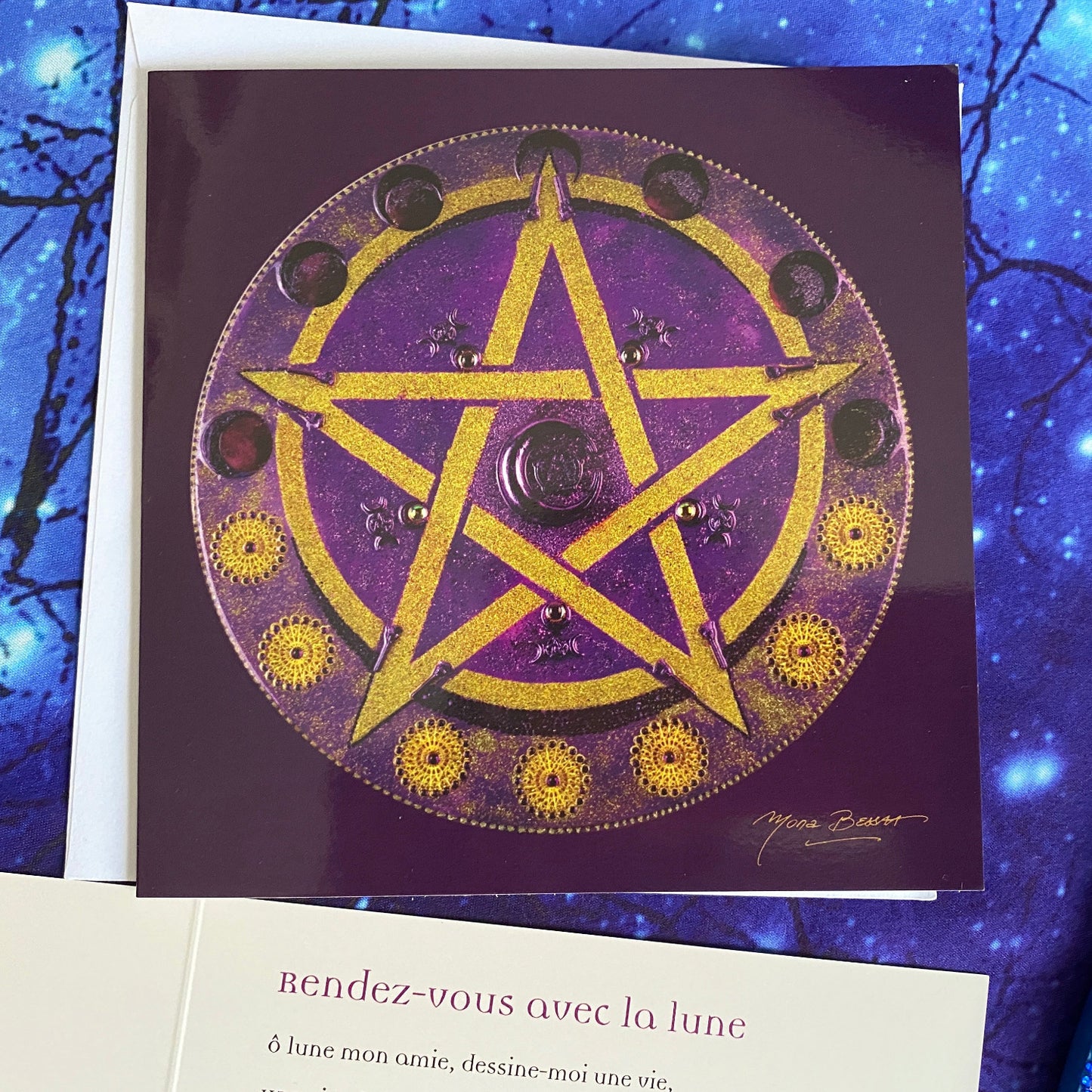 3 Cartes Lune NAMO ART