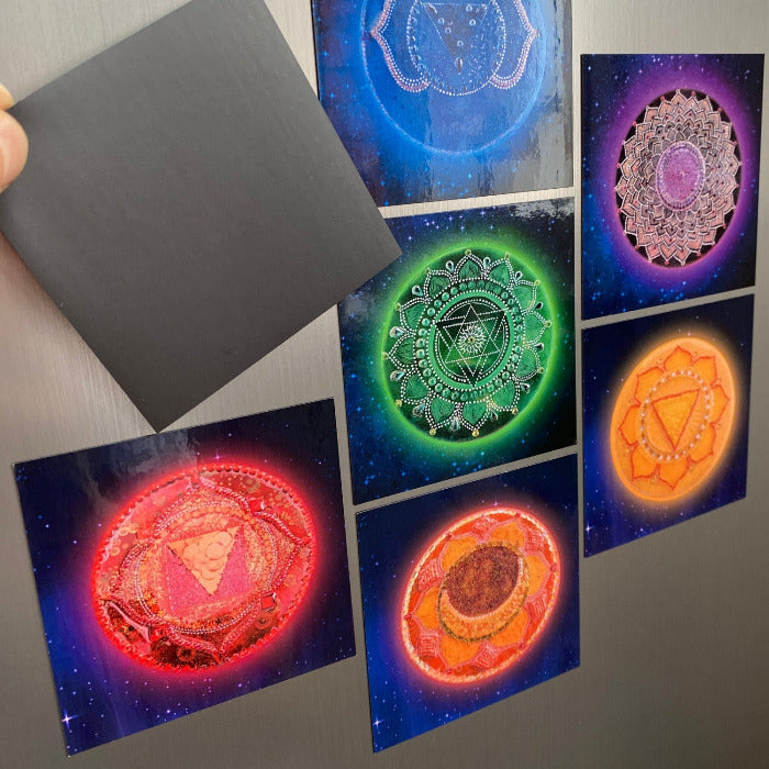 7 Chakras magnets NAMO ART
