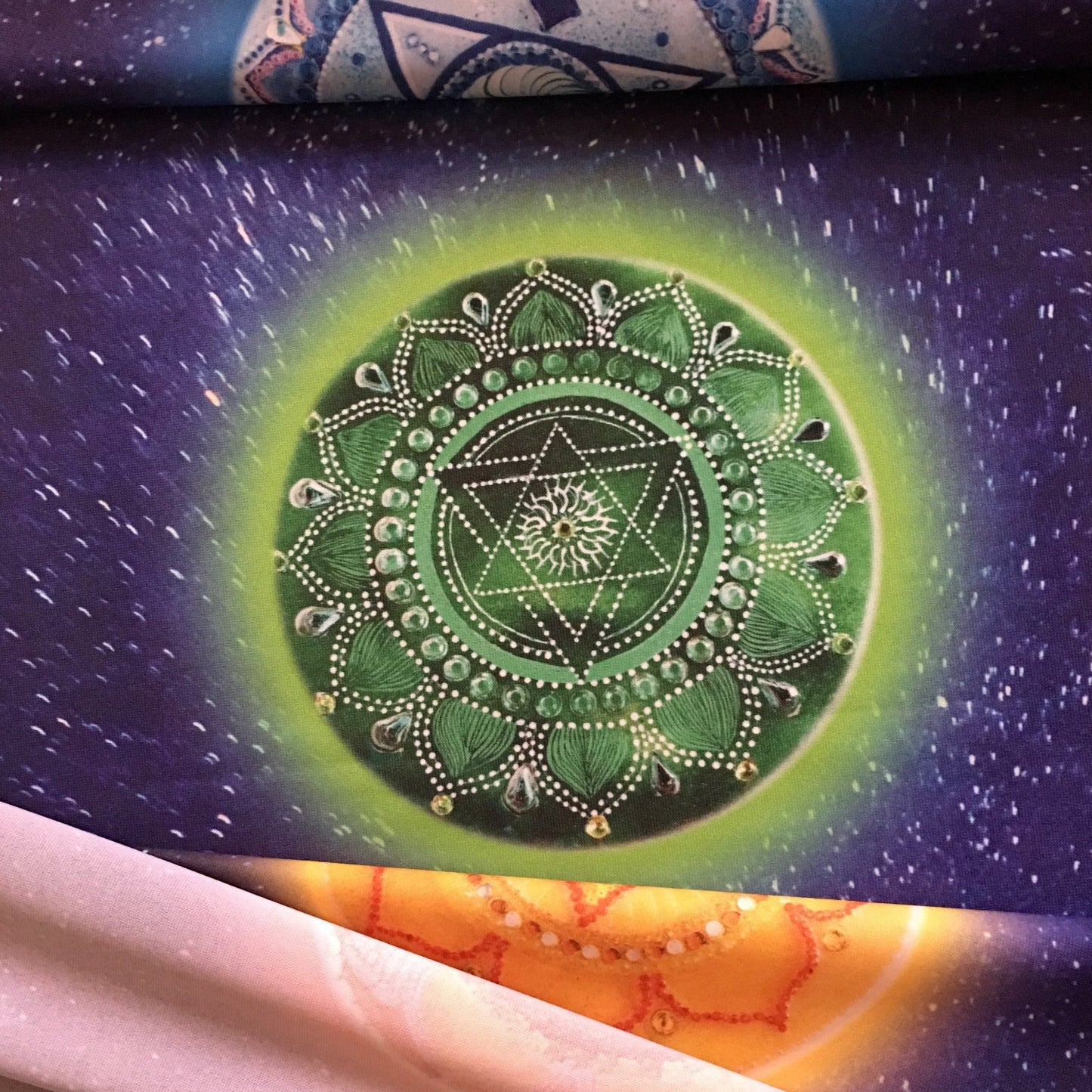 Tapisserie murale 7 chakras NAMO ART