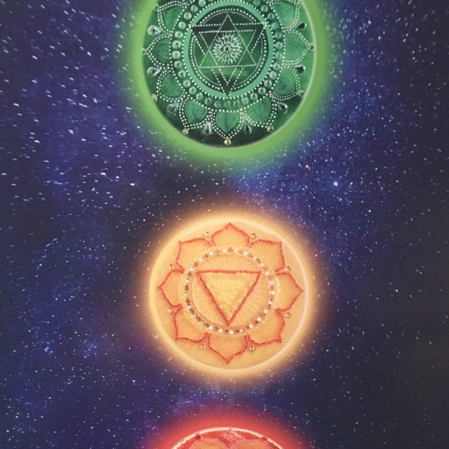 Tapisserie murale 7 chakras NAMO ART