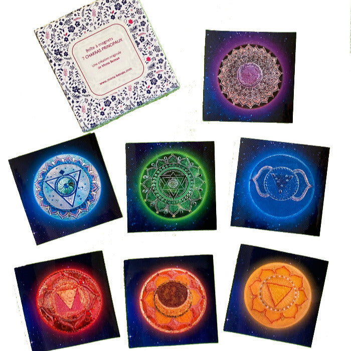 7 Chakras magnets NAMO ART