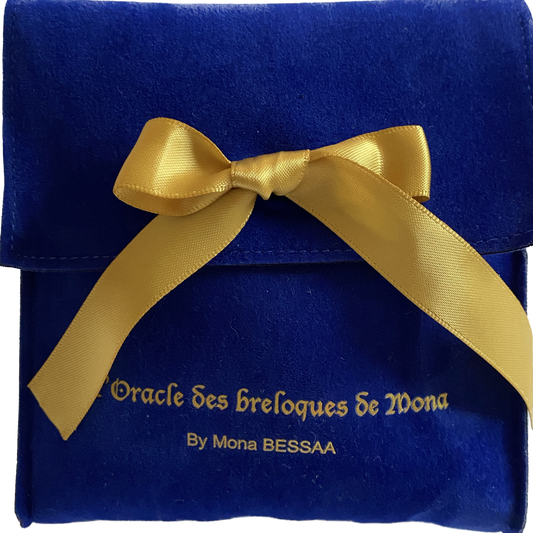 Pochettes en velours à rabat pour Oracle des breloques de Mona et Oracle des breloques d'Eluetia NAMO ART - Mona Bessaa