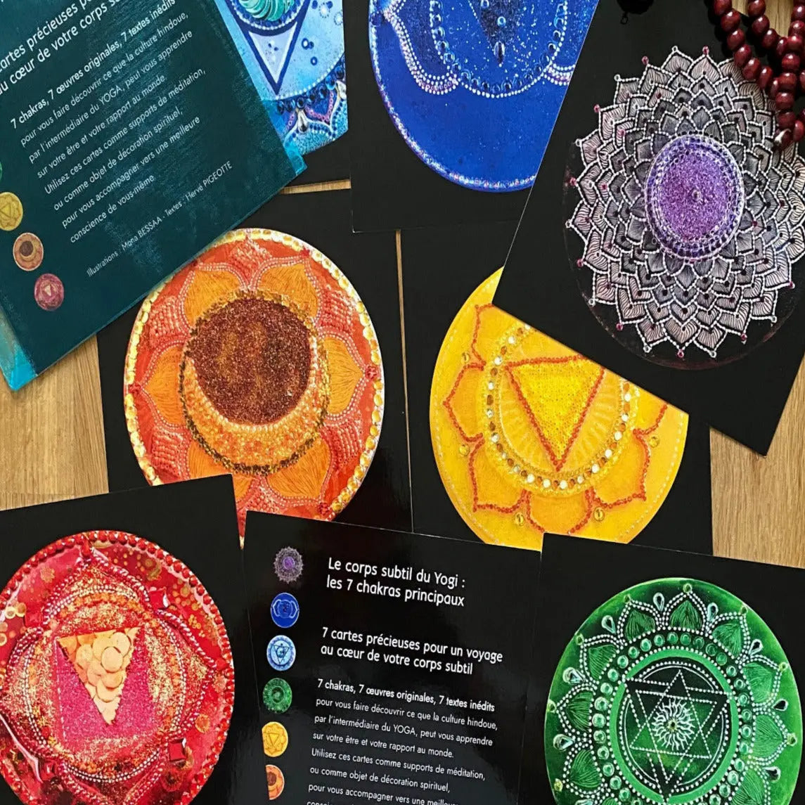 cartes chakras